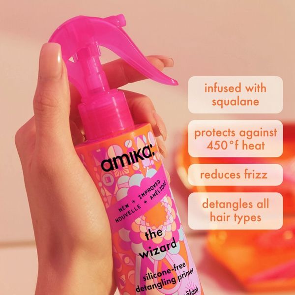 Amika Wizard Detangling Primer Spray 150Ml - Silicone Free