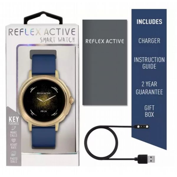 Reflex Series 25 Navy Calling Smart Watch