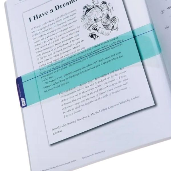 Assorted Coloured Reading Overlays Pack of 10