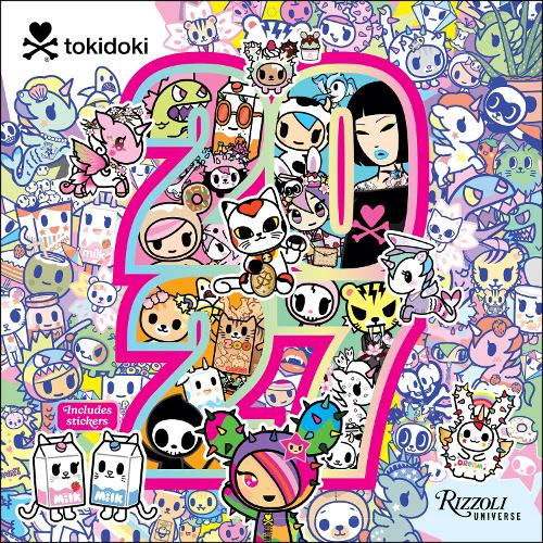 tokidoki 2027 Wall Calendar (Includes Stickers)