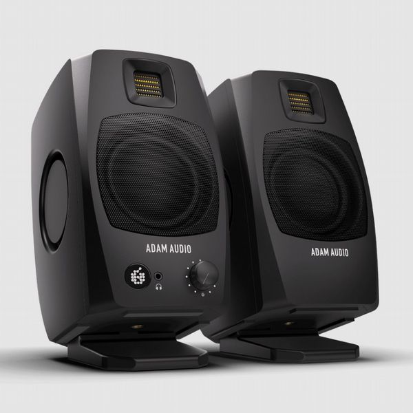 Adam Audio D3V Active Desktop Monitors (Pair), Black