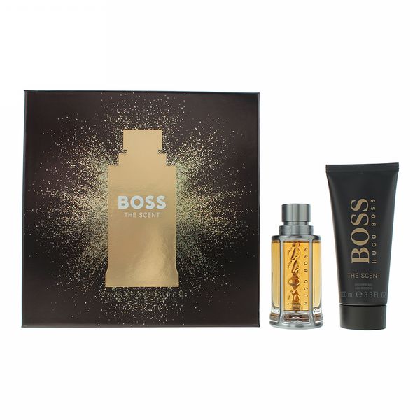 Hugo Boss The Scent 2 Piece Gift Set: Eau De Toilette 50Ml - Shower Gel 100Ml