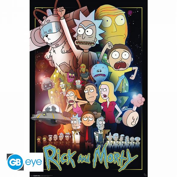 Rick & Morty Wars 61 x 91.5cm Maxi Poster