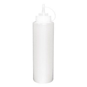 Vogue Clear Squeeze Sauce Bottle 24oz